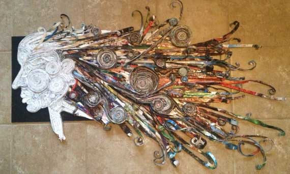 Venus mixed media artwork